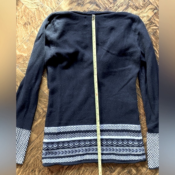 Guess Jeans Black & White Hoodie Sweater- Size M - Picture 10 of 13